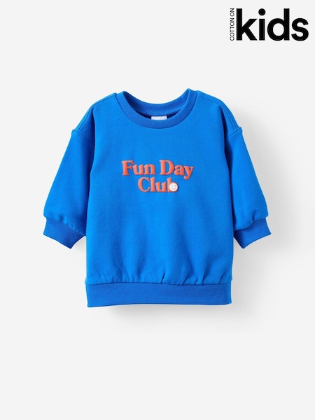 Cotton On Blue Riley Sweater (Y35009) | 74 QAR