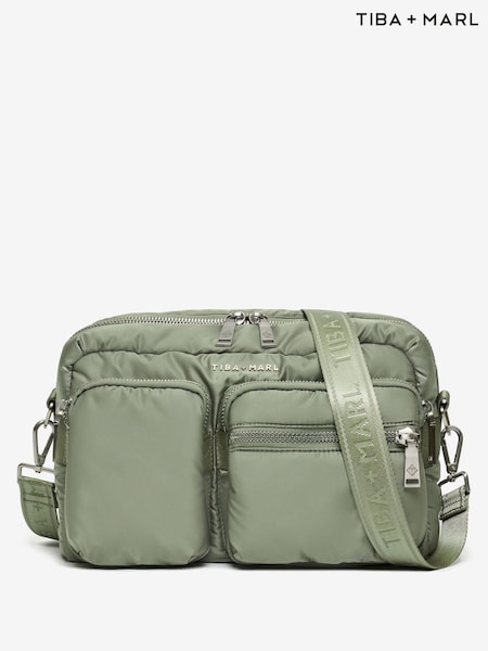 Tiba + Marl Green Axel Buggy Organiser/Changing Bag (Y35305) | AED495