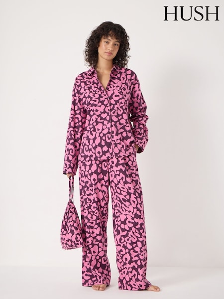 Rosa - Hush Brushed Cotton Animal Print Pyjamas (Y35373) | 106 €