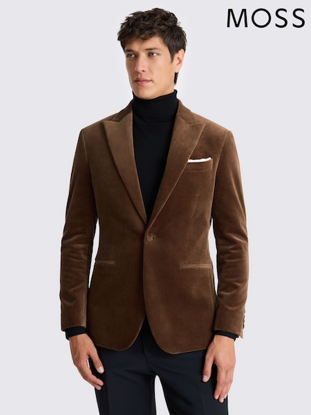MOSS Burnt Orange Tailored Fit Jacket (Y35416) | €340