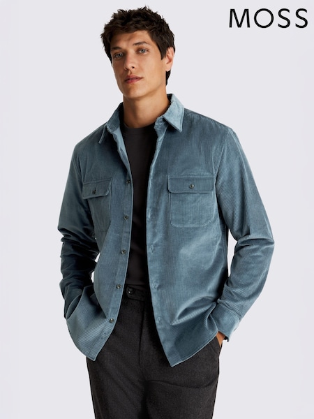 Corduroy 100% Cotton Overshirt (Y35429) | 297 QAR