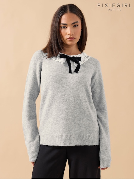 PixieGirl Petite Lace Collar Jumper (Y35469) | 48 €