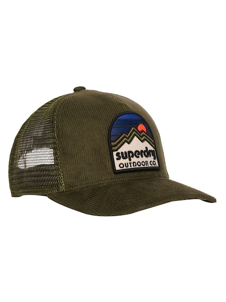 Superdry Green Mesh Cord Trucker Cap (Y36020) | €32