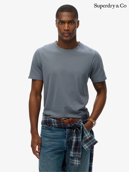 Superdry Blue Classic Essential T-Shirt (Y36138) | €25