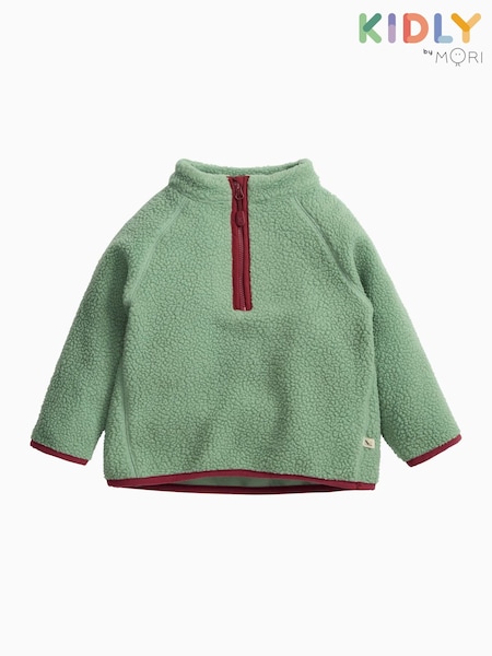 Verde - KIDLY by MORI Sherpa Fleece Fleece (Y36201) | 37 €