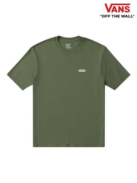 Green - Regular Vans Left Chest Short Sleeve T-shirt