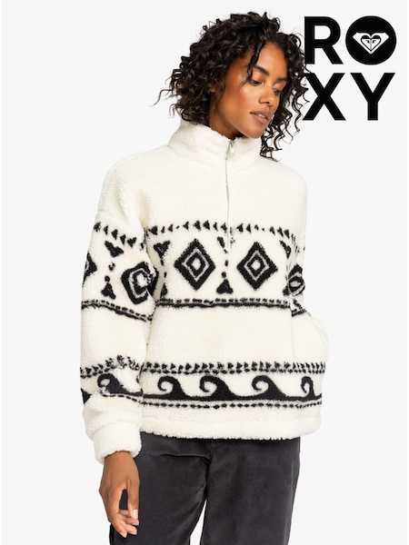 Roxy Treasure Soul Quarter Zip Fleece (Y36807) | €77