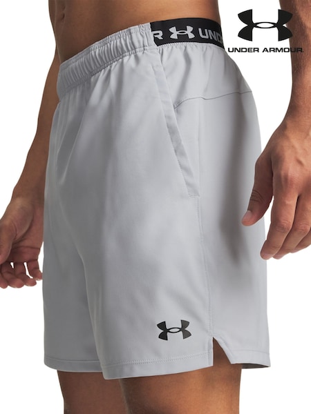 Grey - Regular Under Armour Vanish Woven 2.0 6inch Training Shorts