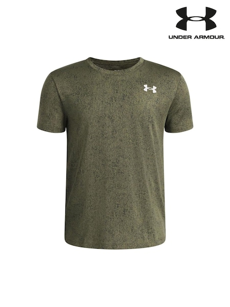 Green - Under Armour Tech Pixelate Graphic Short Sleeve T-shirt