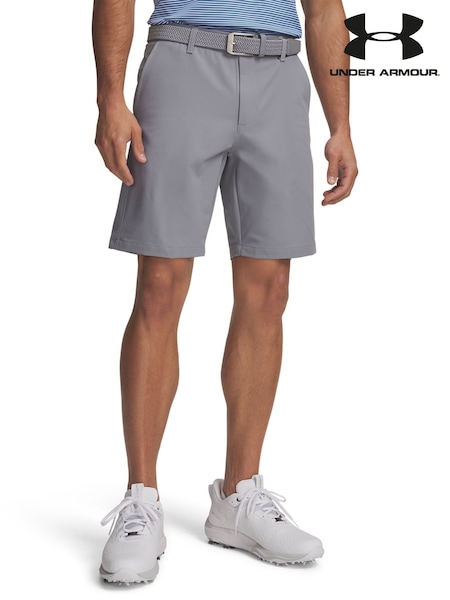 Grigio - Regular Under Armour Links Tapered Golf Shorts