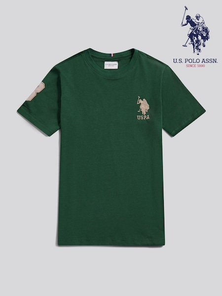 U.S. Polo Assn. Green Player 3 T-Shirt (Y37045) | 5,250 RSD - 6,300 RSD