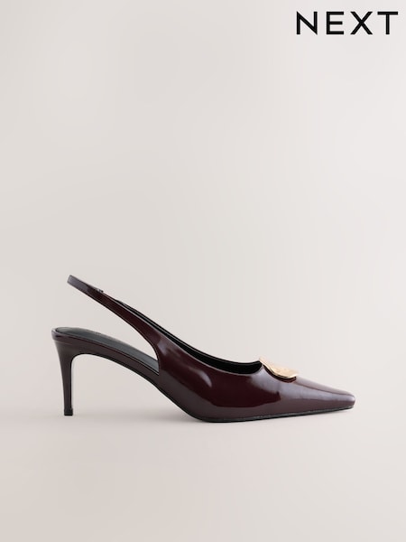 Bordo crvena - Forever Comfort® Sandale s remenčićima i metalnim potpeticama