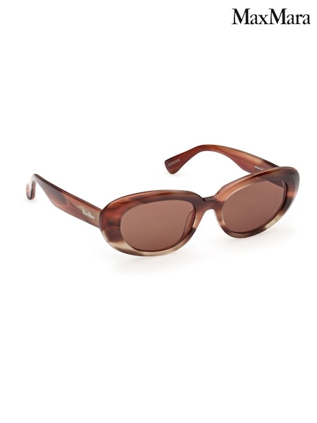 Rød - Max Mara Acetate Sunglass