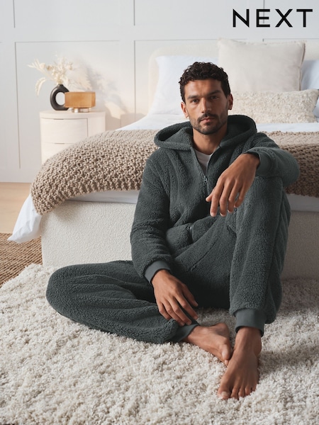 Slate Grey - Regular Borg Onesie