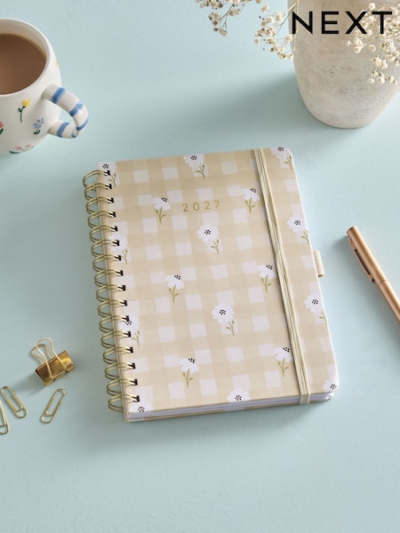 2027 A5 Floral Diary