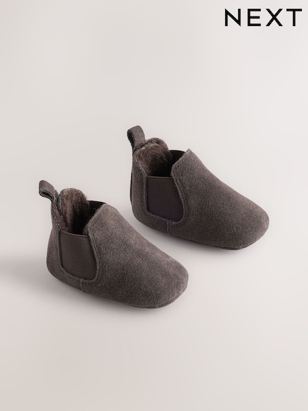 Chocolate Brown - Chelsea Boots (0-2mths)