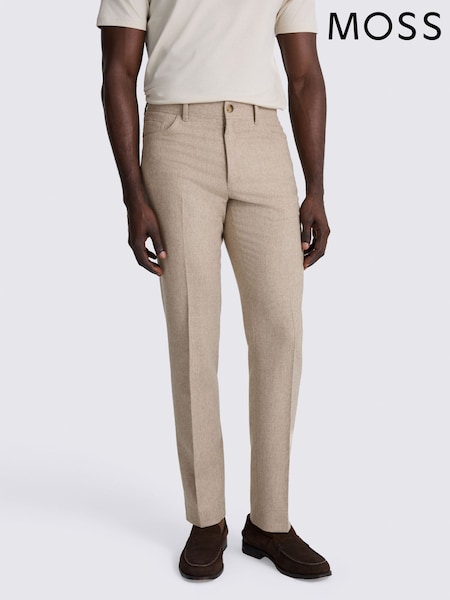 MOSS Natural 5 Pocket Trousers (Y38527) | OMR58