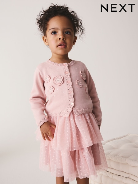Pink - Party Occasion Skirt Set (3mths-10yrs)