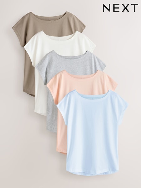 Mineral - Cap Sleeve T-shirts 5 Pack