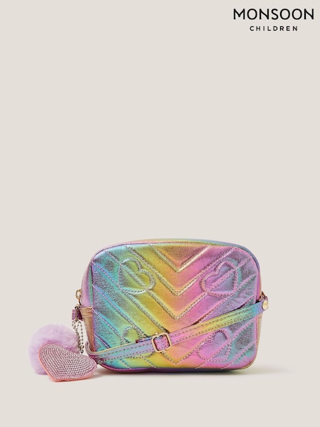 Monsoon Pink Quilted Rainbow Bag (Y39433) | ৳ 3,060