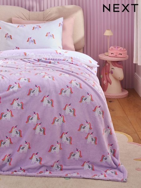 Sherpa Fleece Throw