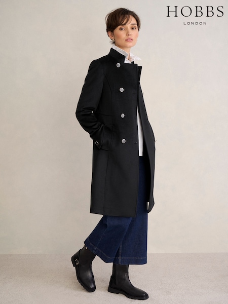 Hobbs Black Selina Coat (Y39983) | 57,500 RSD