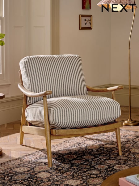 Hampton Wooden Accent Chair