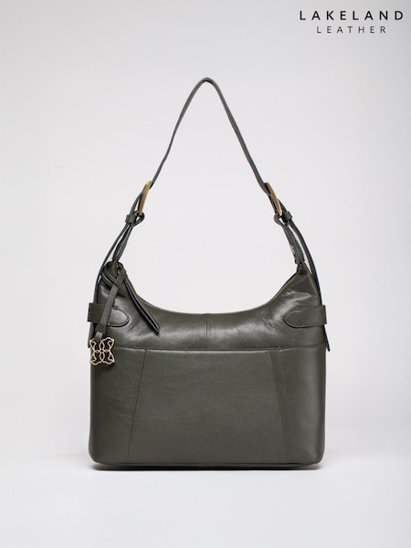 Zelená - Lakeland Leather Newby Hobo Shoulder Bag (Y40079) | 3 173 Kč