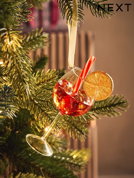 Glass Cocktail Bauble