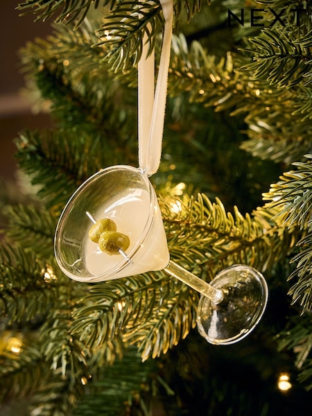 Glass Cocktail Bauble