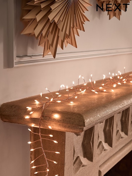 Cluster Twinkle Line Lights