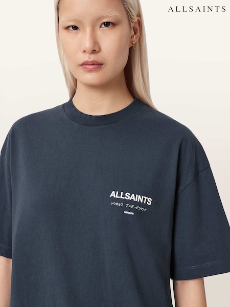 AllSaints Underground Etta T-Shirt (Y40647) | 439 LEI