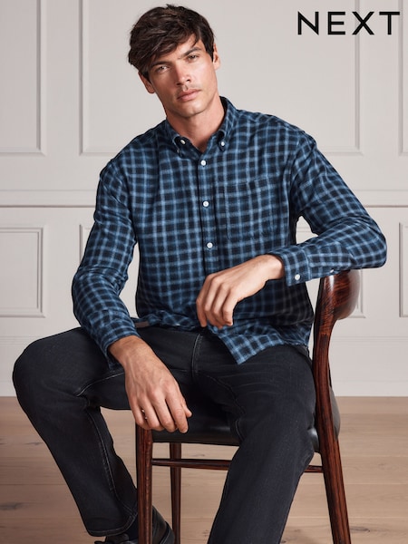 Zils - Regular Signature Long Sleeve Check Shirt