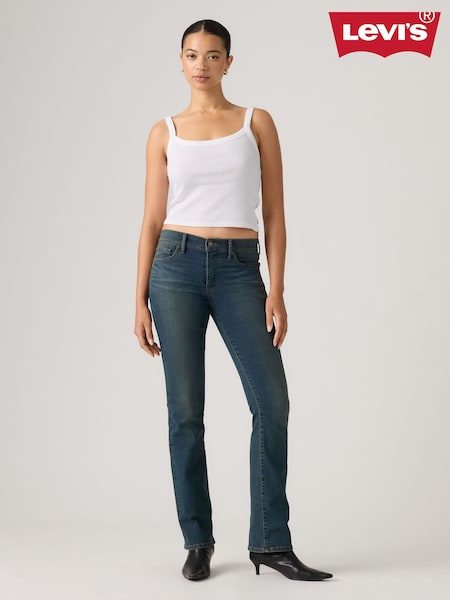 Mid Blue Denim - Levi's® 315™ Shaping Mid Rise Bootcut Jeans