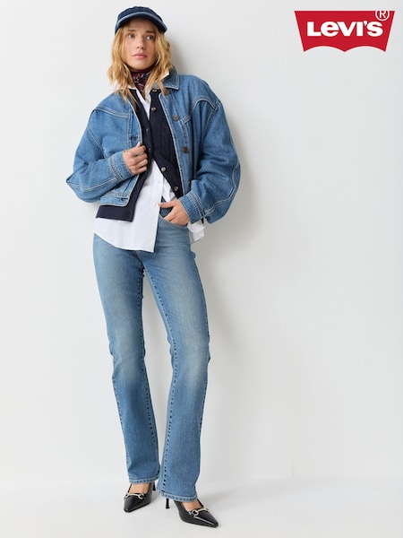 Blue - Levi's® 315™ Shaping Mid Rise Bootcut Jeans