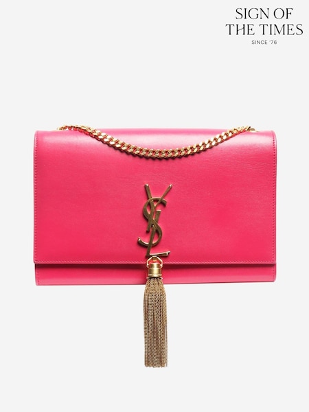 Sign of the Times Pink Saint Laurent Kate Tassel Chain Bag (Y41543) | KRW1,742,500