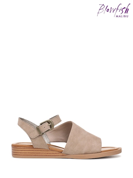 Blowfish Malibu Ardice Regular Fit Strappy Brown Sandals (Y41734) | AED291