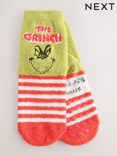 Green - The Grinch Christmas Cosy Socks