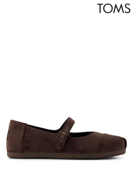 Brown - Toms Alpargata Mary Jane Shoes