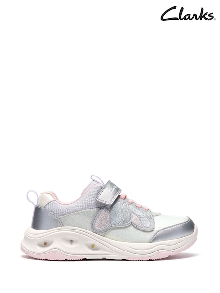 Metālisks - Clarks Gleam Fly sporta apavi