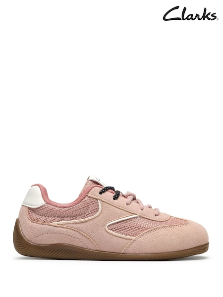 Pink - Clarks Dreama Mist K Shoes