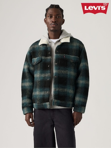 Grau - Regular Levi's® Sherpa-lined Trucker Jacket