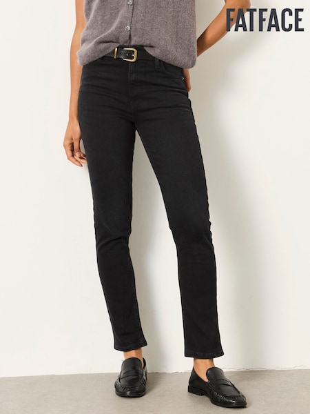 Black - Fatface Slim Leg Jeans