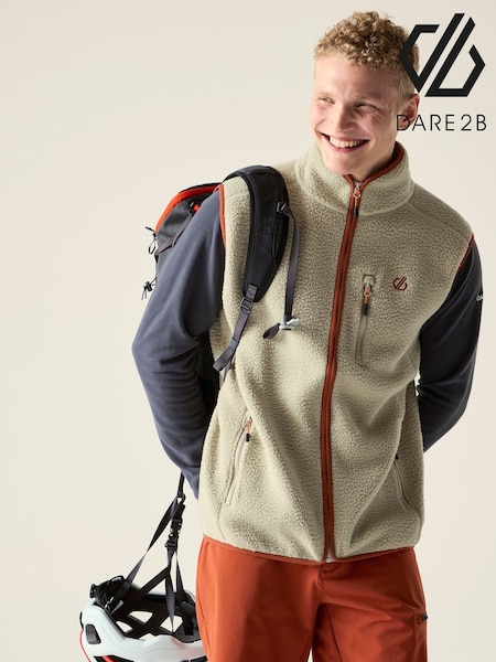 Natural - Regular Dare 2b Dare 2b Camber Fleece Gilet