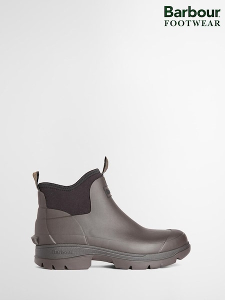 Brown - Regular Barbour® Ridge Ankle Wellies