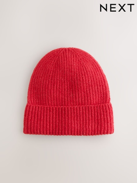 Punainen - Cosy Beanie Hat (1-16yrs)