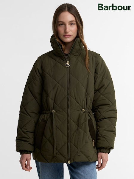 Green - Barbour® Tanfield Puffer Jacket