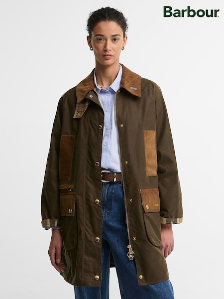 Green - Barbour® Icons Modern Beaufort Wax Jacket