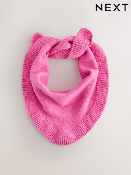 Rosa - Pañuelo triangular (3-16años)