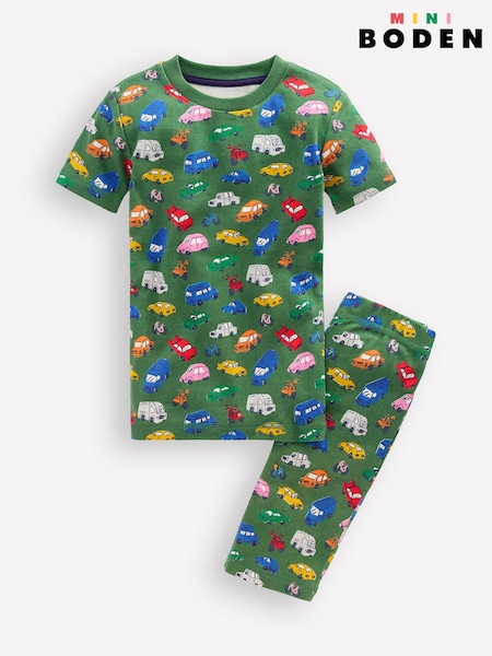 Boden Green Snug Short John Pyjamas (Y43644) | €29 - €33